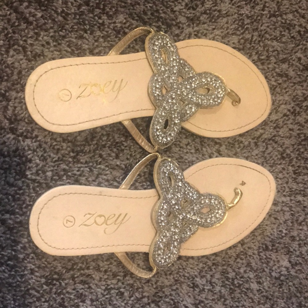 Embellished sandals
